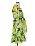 Alex Marie 100% Polyester Tropical Green Cocktail Dress Size 2 - photo 4