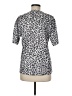 Unbranded 100% Polyester Animal Print Silver 3/4 Sleeve T-Shirt Size M - photo 2