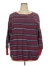 Chaps 100% Cotton Burgundy Pullover Sweater Size 2X - photo 1
