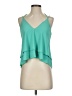 Tyche 100% Polyester Teal Tank Top Size S - photo 1
