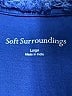 Soft Surroundings Blue Sleeveless Blouse Size L - photo 7