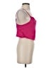 Zara 100% Viscose Pink Sleeveless Top Size S - photo 4