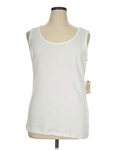 St. John's Bay Sleeveless T-Shirt (view 1)