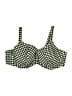 Freya Checkered-gingham Green Swimsuit Top Size M - photo 1