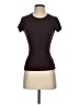 Chaser Brown Short Sleeve Turtleneck Size XS - photo 1