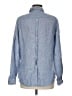 Sigrid Olsen 100% Linen Blue Long Sleeve Button-Down Shirt Size M - photo 2