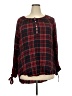 Max Jeans 100% Rayon Burgundy 3/4 Sleeve Blouse Size 2X - photo 1