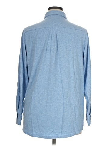 Lands' End Long Sleeve Button-Down Shirt (view 2)