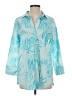 Vineyard Vines Tropical Teal 3/4 Sleeve Blouse Size S - photo 1