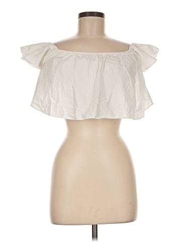 Zara Basic Short Sleeve Top (view 1)