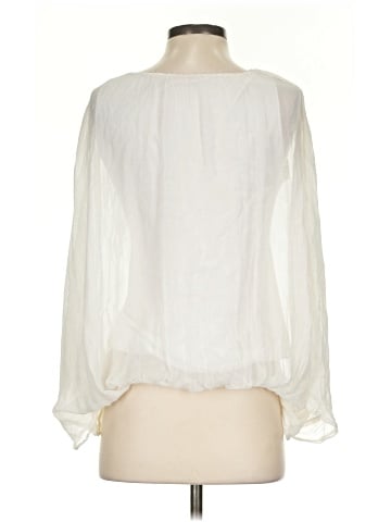 Omai now or never Long Sleeve Silk Top (view 2)