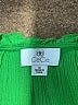 CeCe 100% Rayon Green Short Sleeve Blouse Size M - photo 4