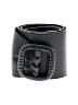 Max Mara Black Leather Belt Size L - photo 1