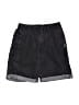 DKNY Solid Black Denim Shorts Size 5 - photo 1