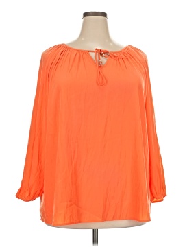 Susan Graver 3/4 Sleeve Blouse