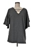 Unbranded Gray Short Sleeve Top Size M - photo 1