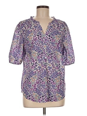 Talbots Short Sleeve Blouse (view 1)