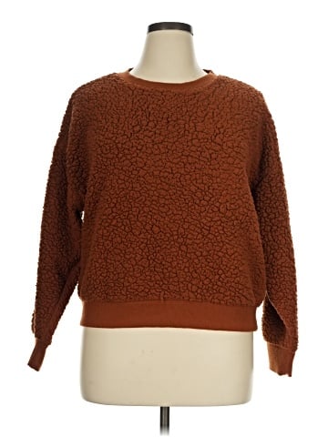 Pink Rose Pullover Sweater (view 1)