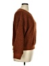 Pink Rose 100% Polyester Solid Brown Pullover Sweater Size XL - photo 4