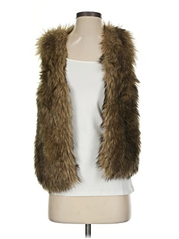 Divided by H&M Faux Fur Vest (view 1)