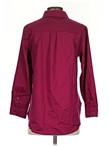 Soft Surroundings Long Sleeve Button-Down Shirt (view 2)