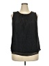 Worthington 100% Polyester Black Sleeveless Blouse Size XXL - photo 1