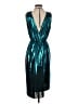 Zara Basic Teal Cocktail Dress Size S - photo 2