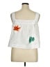 Free Assembly 100% Cotton White Sleeveless Blouse Size XL - photo 2