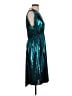 Zara Basic Teal Cocktail Dress Size S - photo 4