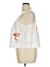 Free Assembly 100% Cotton White Sleeveless Blouse Size XL - photo 5