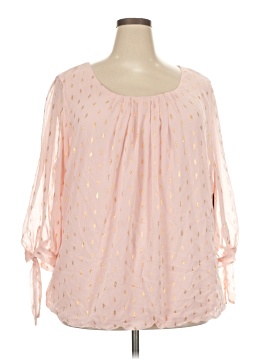 Sara Michelle 3/4 Sleeve Blouse