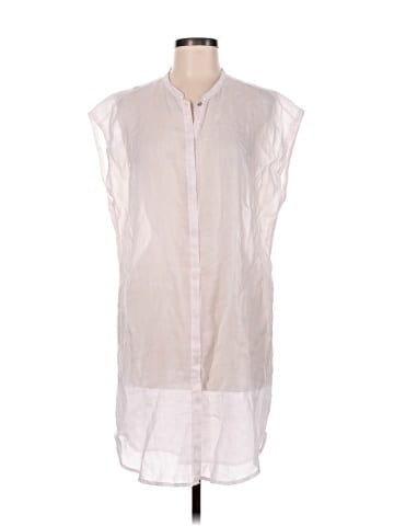 Eileen Fisher Sleeveless Button-Down Shirt (view 1)