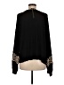 Pol Black Long Sleeve Top Size M - photo 2