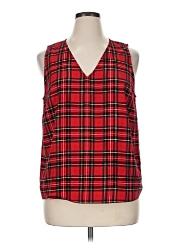 J.Crew Factory Store Sleeveless Blouse (view 1)