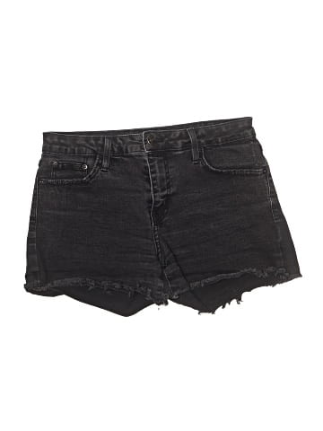 Just Black Denim Shorts (view 1)