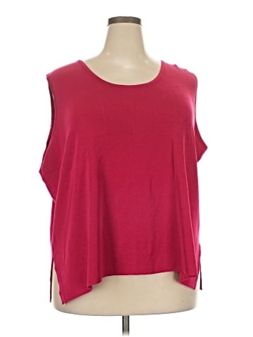 MING WANG Sleeveless T-Shirt (view 1)