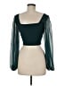 Windsor Teal 3/4 Sleeve Blouse Size M - photo 2