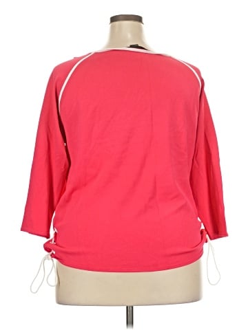 August Silk 3/4 Sleeve T-Shirt (view 2)