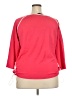 August Silk Red 3/4 Sleeve T-Shirt Size 3X - photo 2
