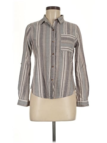 Love Notes Long Sleeve Button-Down Shirt (view 1)