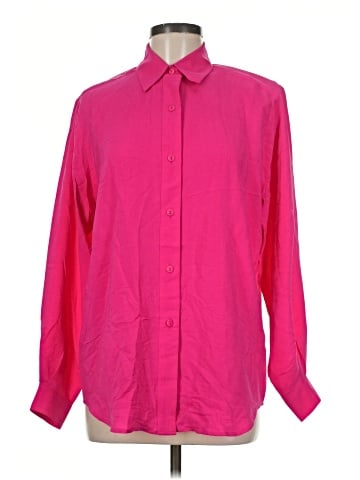 Valerie Stevens Long Sleeve Silk Top (view 1)