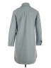 Ann Taylor LOFT Gray Trenchcoat Size XXS - photo 2