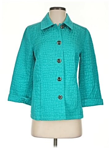 Chico's 3/4 Sleeve Button-Down Shirt (view 1)