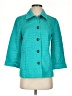 Chico's Teal 3/4 Sleeve Button-Down Shirt Size Sm (0) - photo 1
