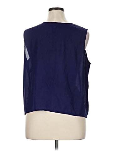 Indigo Moon Sleeveless Blouse (view 2)