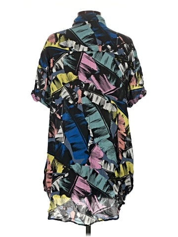 Red Carter Short Sleeve Blouse (view 2)