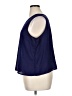 Indigo Moon 100% Polyester Blue Sleeveless Blouse Size 1X - photo 5