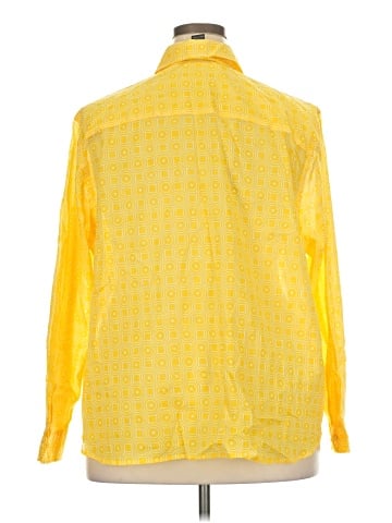 Jones New York Signature Long Sleeve Button-Down Shirt (view 2)