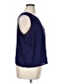 Indigo Moon 100% Polyester Blue Sleeveless Blouse Size 1X - photo 4