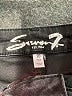 Seven7 Black Denim Shorts Size 10 - photo 3
